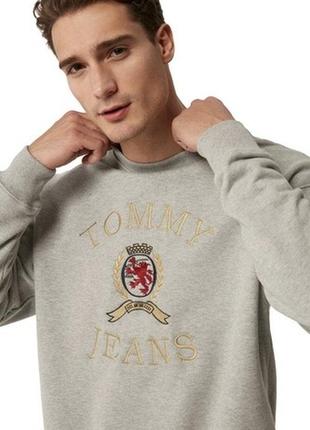 Свитшот свитер кофта серая Tommy hilfiger2 фото