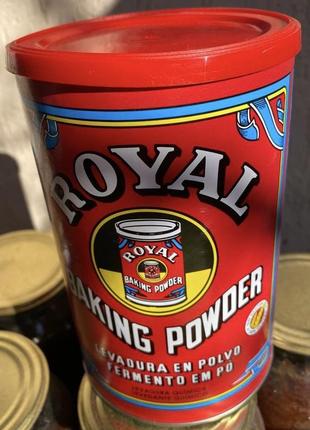 Розпушувач тіста іспанія 900грам royal baking powder