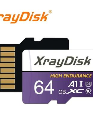 Карта пам'яті micro sd xraydisk 64 gb