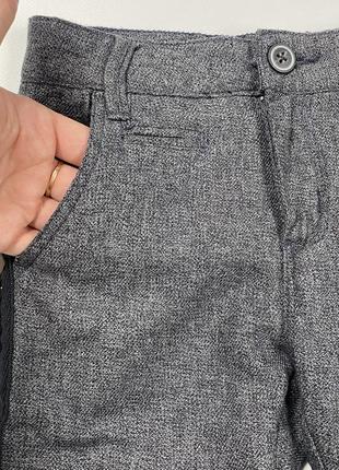 Употребленные демисезонные коттоновые брюки брюки 4-5р 110см4 фото