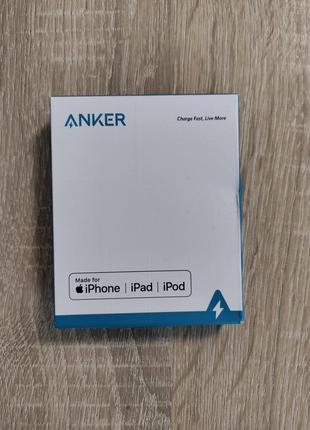 Кабель anker powerline ii usb-c 0.9 м iphone a8632