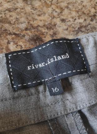 Шорты/49%вискоза/стретч с карманами river island7 фото