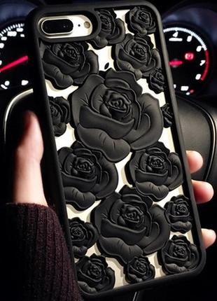 Чохол айфон 6 6s 7 8 se( 2020 ) x xs троянди супер красив4 фото