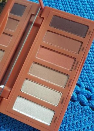 Urban decay naked petite heat палетка матових тіней оригінал