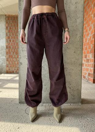 Джинси банани карго zara