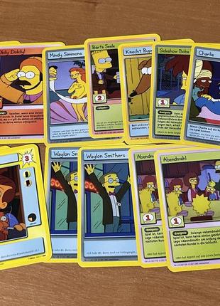 Колекційна карткова гра simpsons booster cards нова