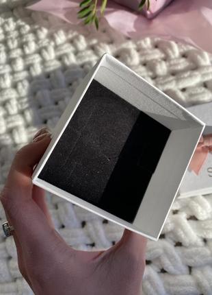 Коробка stroli / коробка біла для жіночих прикрас / коробочка для ювелірних прикрас3 фото