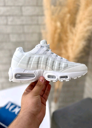 Nike air max 95 recraft triple white