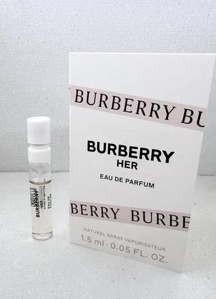 Burberry her парфумована вода