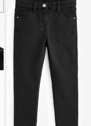 Чорні джинси скінні next дівчинці-підлітку