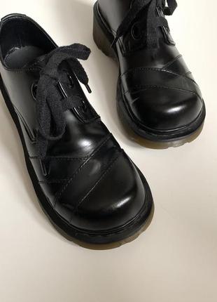 Кожаные броги,туфли,лоферы dr.martens.3 фото