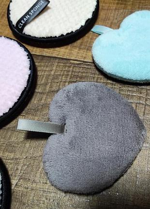 Бавовняні спонжі для вмивання