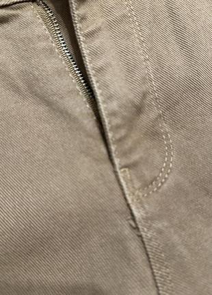 Брюки/джинсы коричневые прямые3 фото