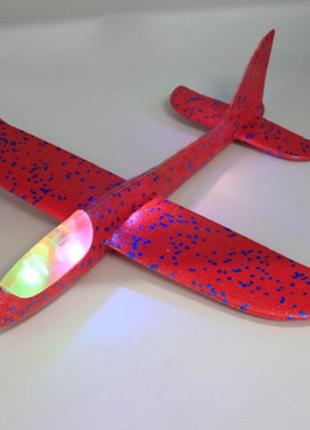 Детский самолет-планер с led подсветкой2 фото