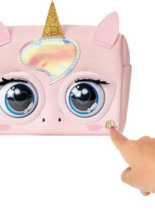 Интерактивная сумочка гламурный единорог purse pets glamicorn unicorn4 фото