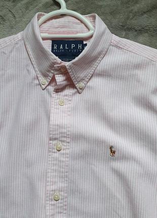 Брендовая хлопковая рубашка polo ralph lauren! оригинал!3 фото