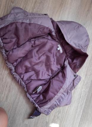 Нежная  курточка, на синтепоне на 3-6 месяцев kiabi3 фото