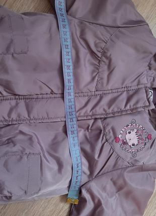Нежная  курточка, на синтепоне на 3-6 месяцев kiabi7 фото