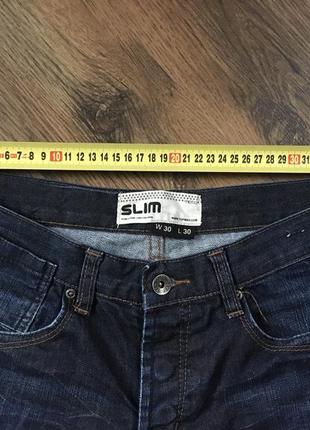 Брендовые стильные джинсы slim topman6 фото