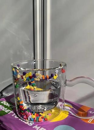 Чашка з подвійним дном, кружка, склянка2 фото