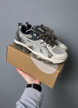 Asics gel-quantum kinetic birch/ dark taupe