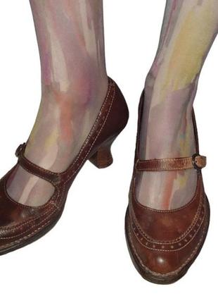 The art company leather shoes кожаные туфли3 фото