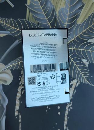 Пробник dolce &amp; gabbana pour homme eau de parfum intense, italy, 1,5 ml, оригінал2 фото