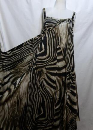 Свободный  шикарный сарафан в пол. летнее двуслойное длинное платье, женское плаття фотосессия8 фото
