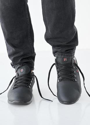 Чоловічі кросівки шкіряні весняно-осінні чорні yavgor 01, розмір: 40, 41, 42, 43, 44, 453 фото