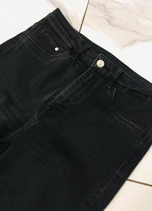Графитовые джинсы скинни джеггинсы h&m 29 / дефект7 фото