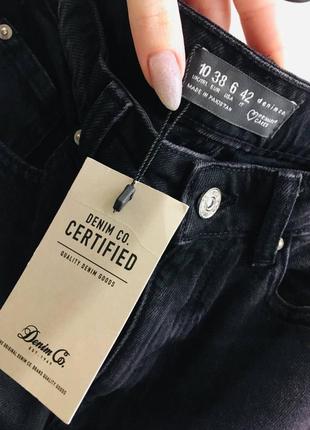 Чёрные джинсы с потертостями деним от denim co м3 фото