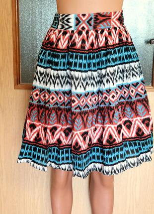 Юбка в орнамент