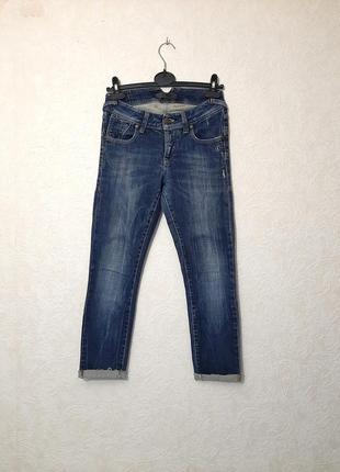 Object collectors отличные джинсы синие ткань средней плотности на все сезоны женские s-m