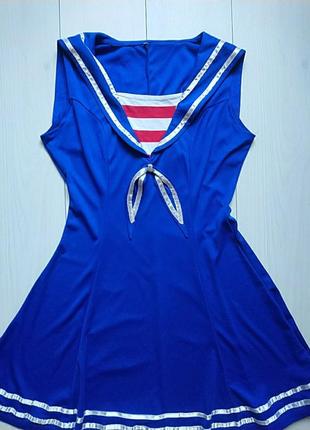 Игровое карнавальное платье морячки l1 фото