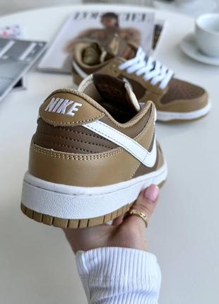 Nike dunk low brown9 фото