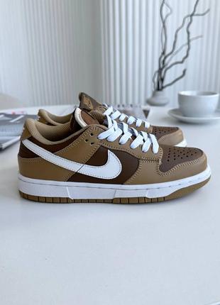 Nike dunk low brown2 фото