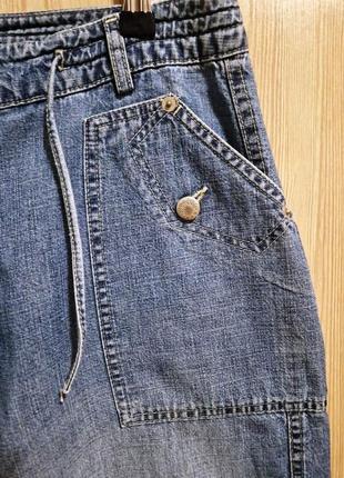 ❤ классные прямые натуральные джинсы укороченные с высокой посадкой капри4 фото