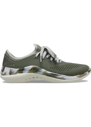 Crocs men's literide 360 pacer кросівки чоловічі крокс хакі.3 фото