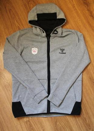 Худи ветровка олимпийка с капюшоном спортивная hummel