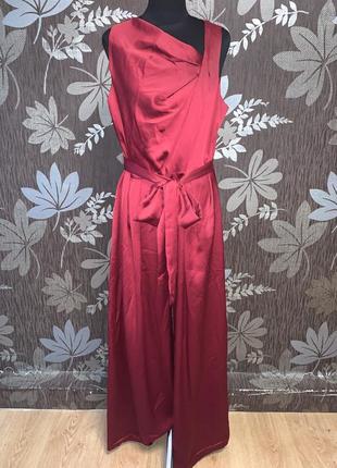 Стильний комбінезон атласний