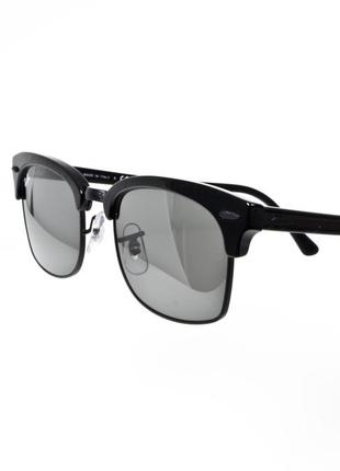 Очки унисекс солнцезащитные  ray ban rb3916 1305/b1 clabmaster square оригинал4 фото