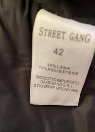 Дитяча італійська куртка street gang на тонкому синтепоні для хлопчика на 12 років7 фото