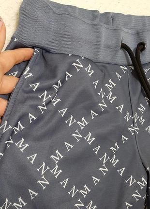 Стильні спортивні штани, штани boohooman з принтом р. 44-46 (s)1 фото
