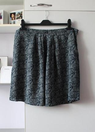 Шелковая юбка от comptoir des cotonniers, 100% шелк