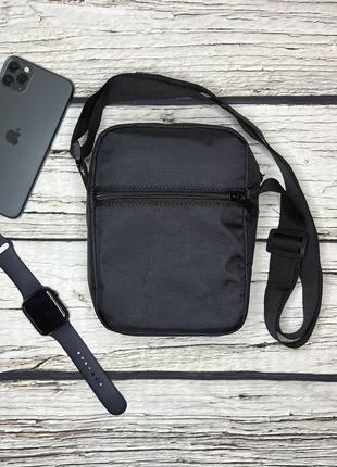 Сумка puma чорного кольору / чоловіча спортивна сумка через плече пума / барсетка puma2 фото