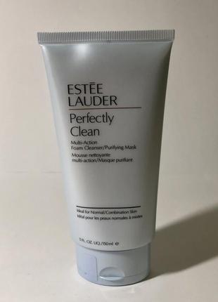 Perfectly clean multi action foam cleanser/purifying mask 150 мл1 фото