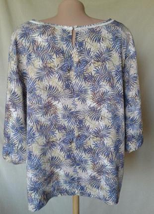 Вискозная блуза*распашонка indigo от m&s, размер 202 фото
