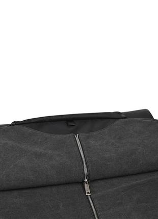 Кожаный портплед (гармент) tarwa fa-grment-4lx из черного флотара5 фото