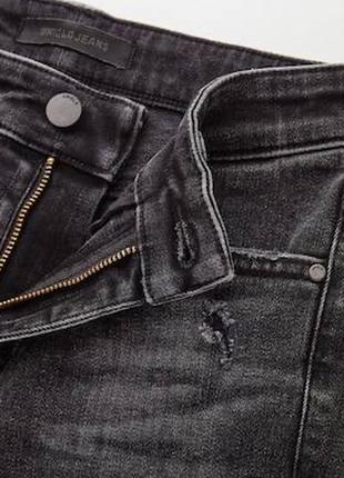 Ультра-эластичные джинсы uniqlo серые xxs3 фото