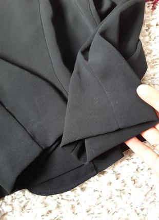 Стильный базовый черный легкий жакет/пиджак ,франция, р. 42-4410 фото